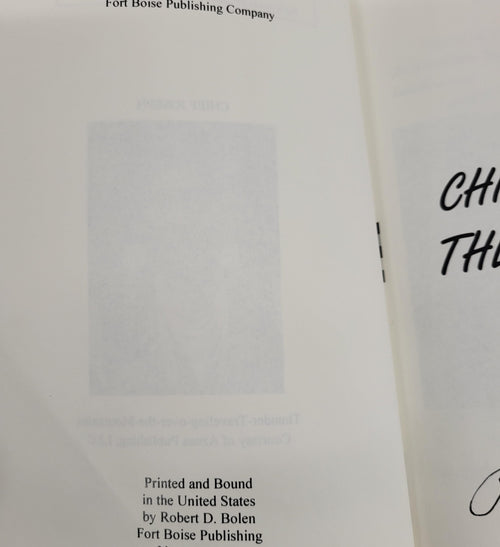 Chief Joseph and The Indian Wars by Robert D. Bolen Signed by Robert D. Bolen Book with Shadow of the Salmon DVD (Fixes)