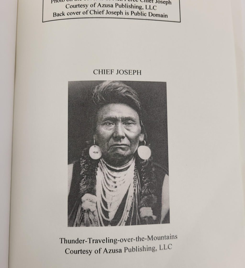 Chief Joseph and The Indian Wars Signed Book with Shadow of the Salmon DVD