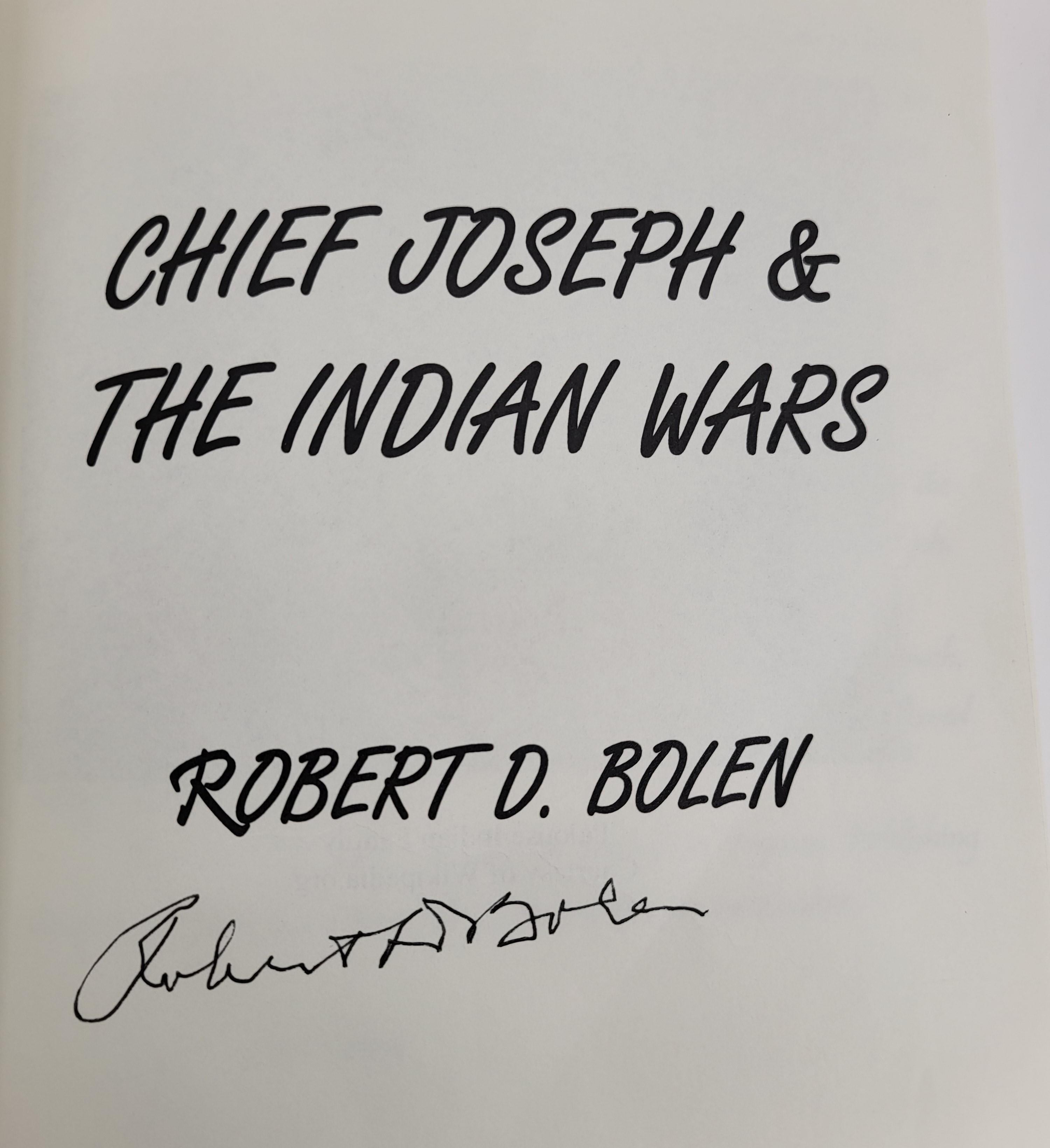 Chief Joseph and The Indian Wars Signed Book with Shadow of the Salmon DVD