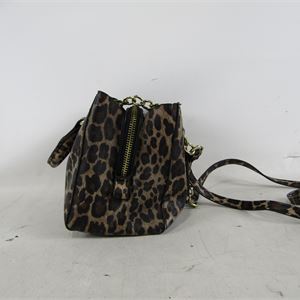 Steve Madden Leopard Print Satchel Crossbody Bag, 7.5 x 6 x 5