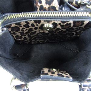 Steve Madden Leopard Print Satchel Crossbody Bag, 7.5 x 6 x 5