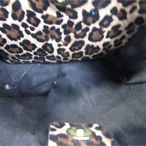 Steve Madden Leopard Print Satchel Crossbody Bag, 7.5 x 6 x 5