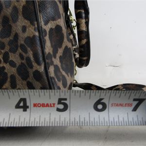 Steve Madden Leopard Print Satchel Crossbody Bag, 7.5 x 6 x 5