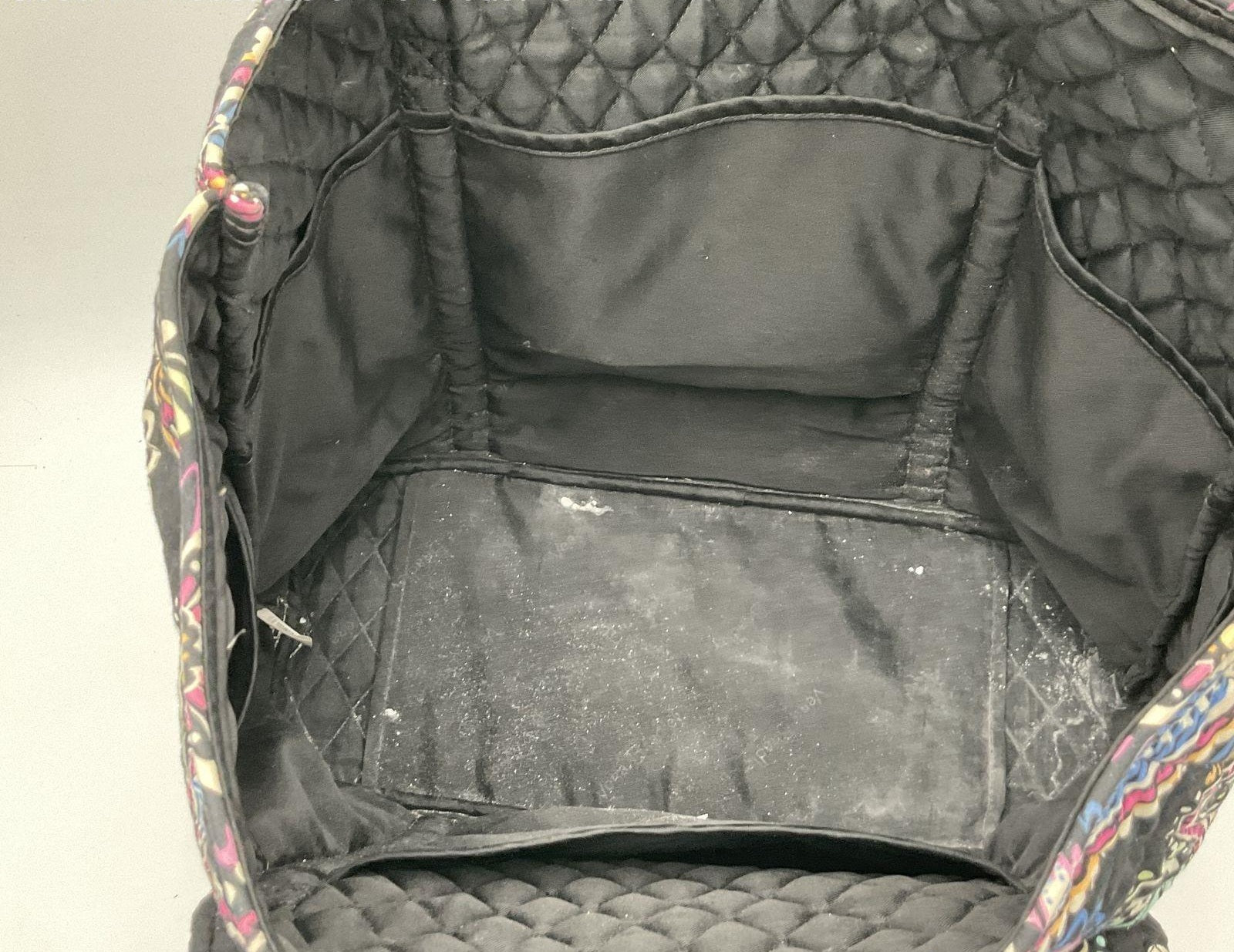 Vera Bradley Bandana Swirl Quilted Tote Bag with Matching Hanging Organizer | Travel Set