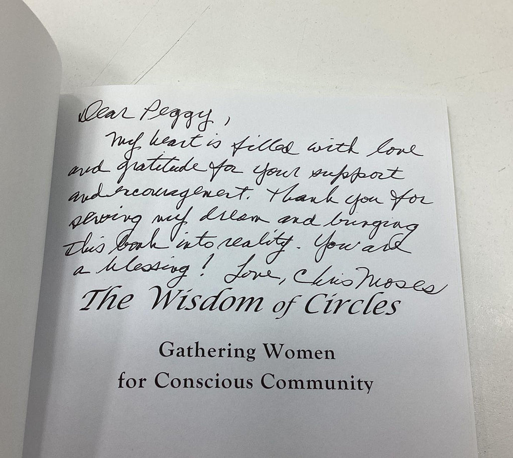 The Wisdom of Circles by Christine Moses Signed