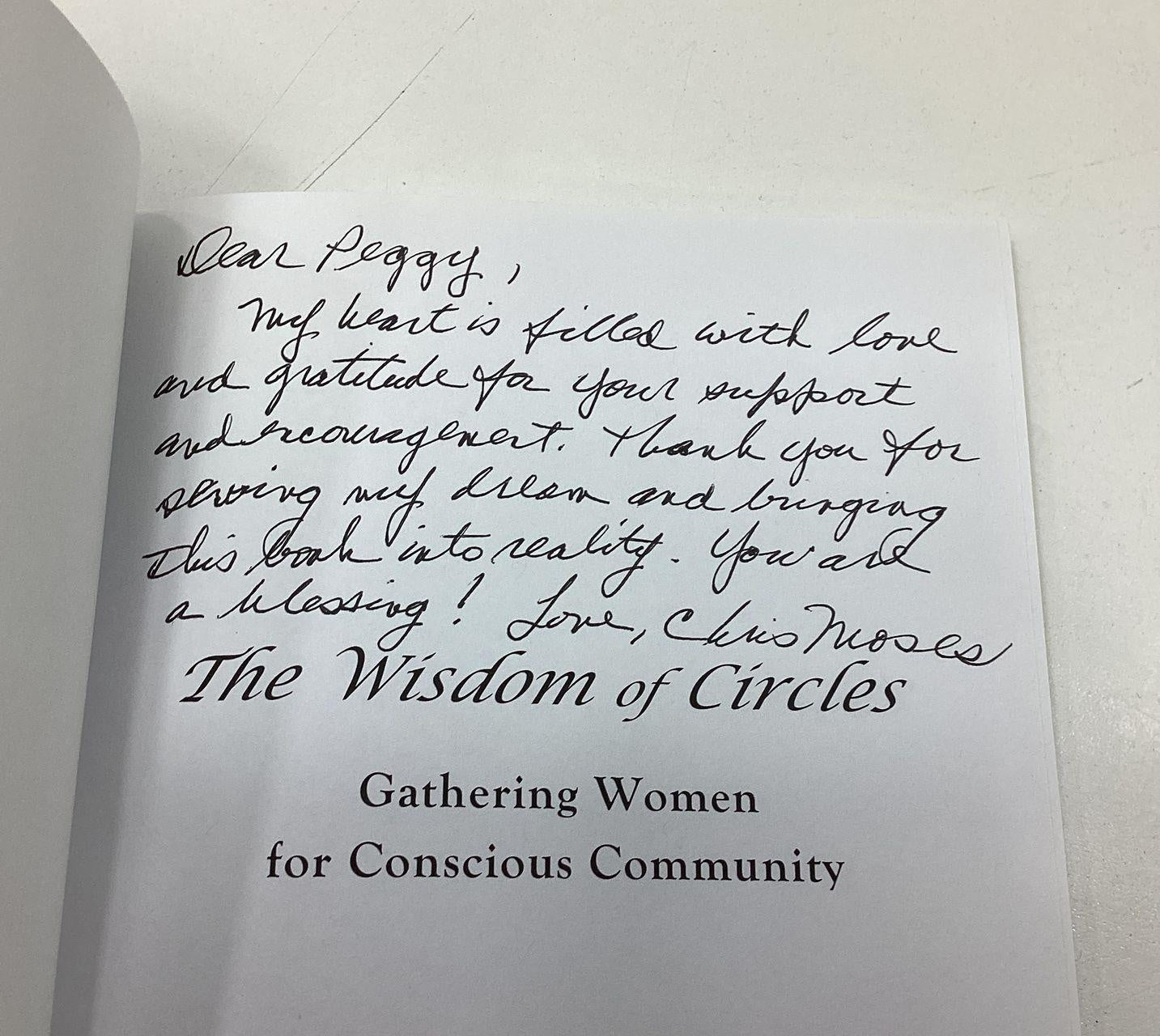 The Wisdom of Circles by Christine Moses Signed