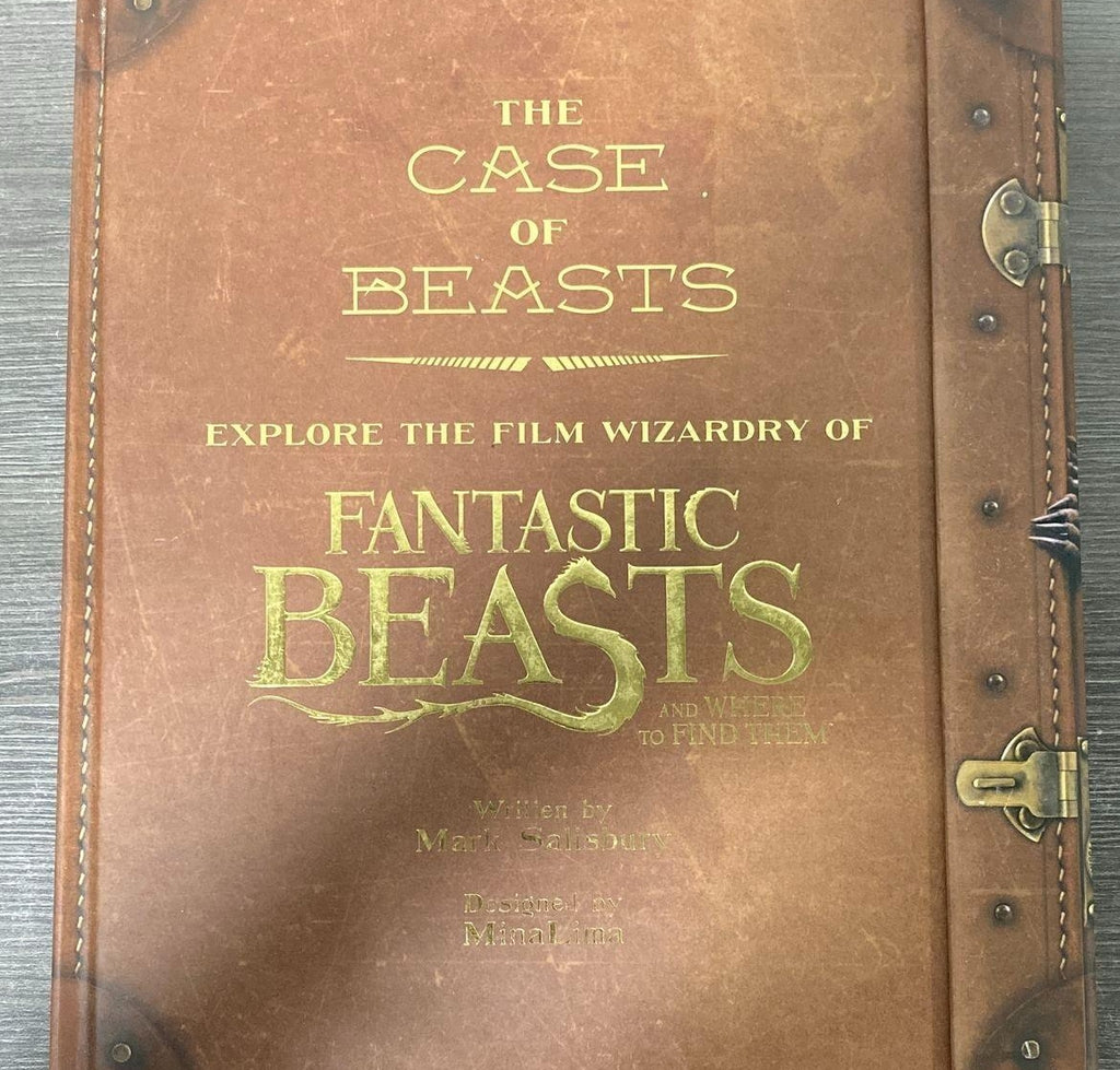 (SOLD) The Case of Beasts by Mark Salisbury | Designed by MinaLima | Fantastic Beasts Wizardry Archive Book 2016