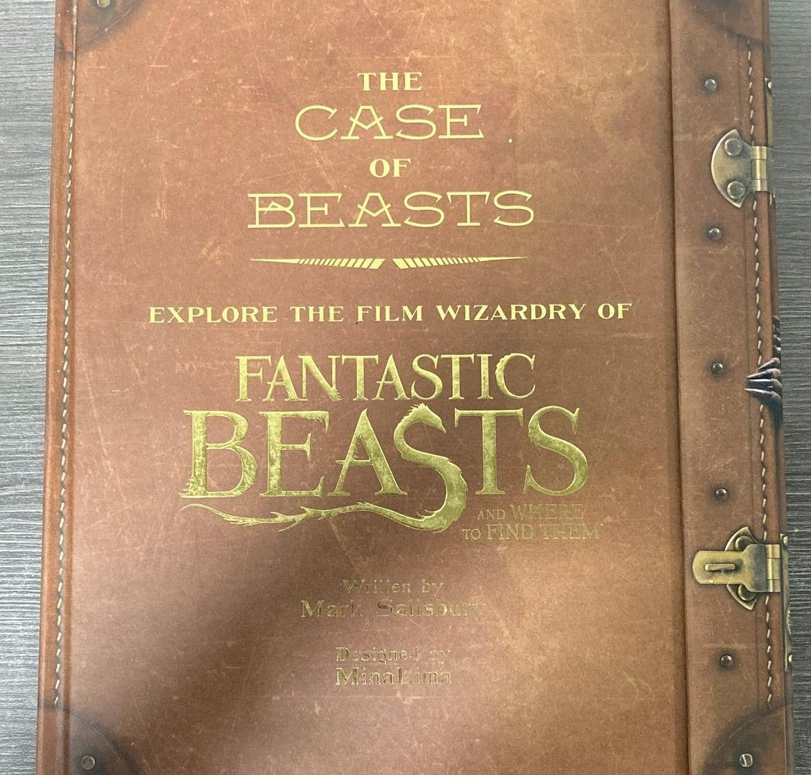 (SOLD) The Case of Beasts by Mark Salisbury | Designed by MinaLima | Fantastic Beasts Wizardry Archive Book 2016