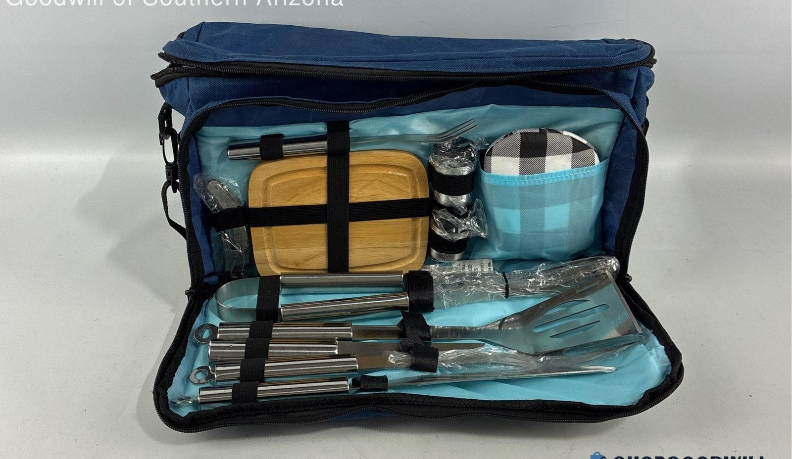Romanticist Heavy Duty BBQ Grill Accessories Set with Cooler