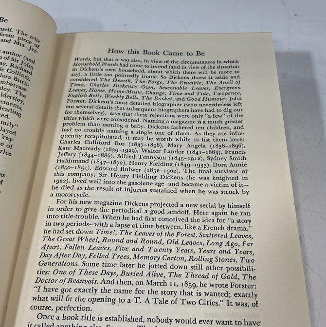A Tale of Two Cities by Charles Dickens (Folio, 2012 Hardcover with Slipcase)