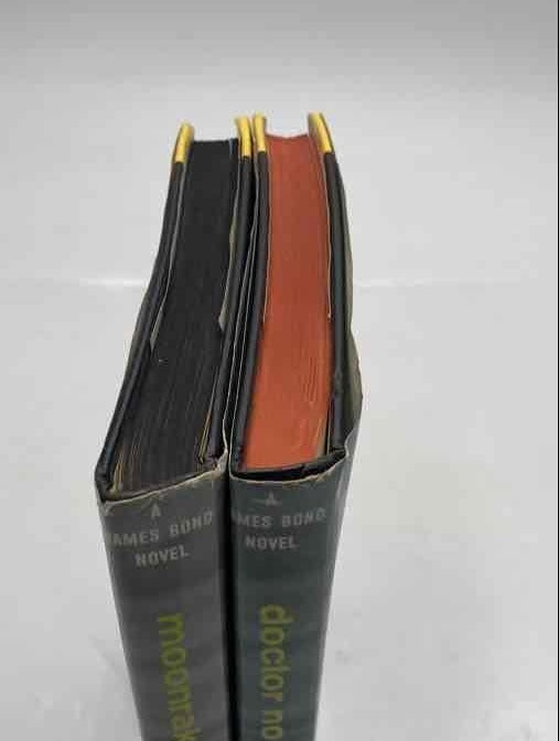 James Bond Novels Moonraker and Doctor No Lot by Ian Fleming (1955/1958)