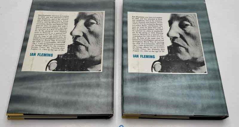 James Bond Novels Moonraker and Doctor No Lot by Ian Fleming (1955/1958)