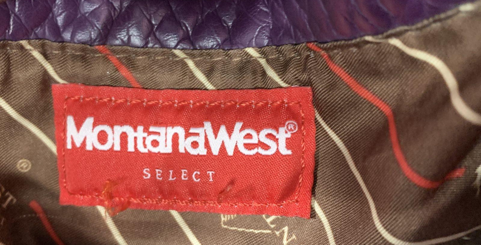 Montana West Purple Vegan Leather Satchel