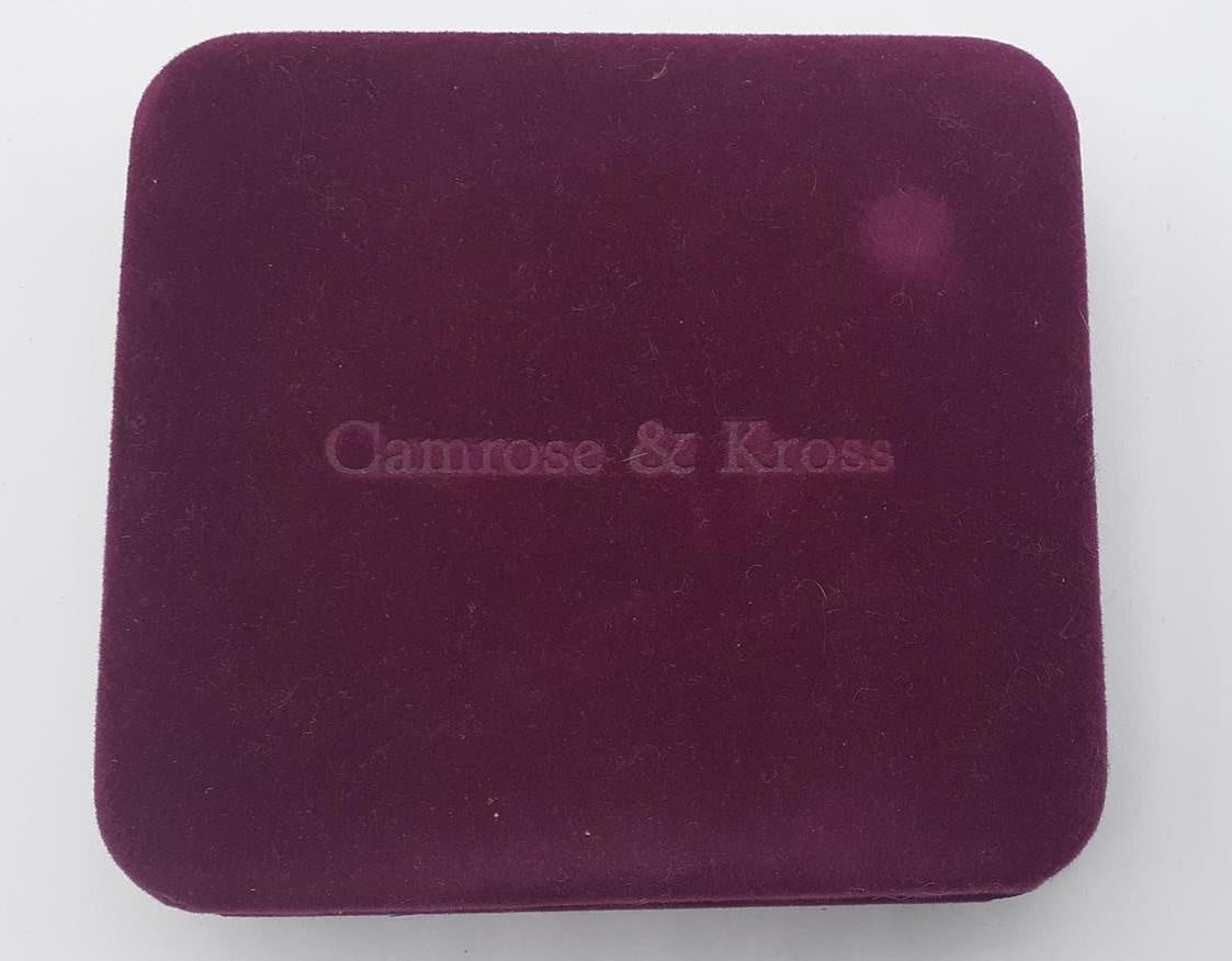 Camrose & Kross Crystal Sunburst Brooch with Box, Jacqueline Kennedy Collection Statement Pin