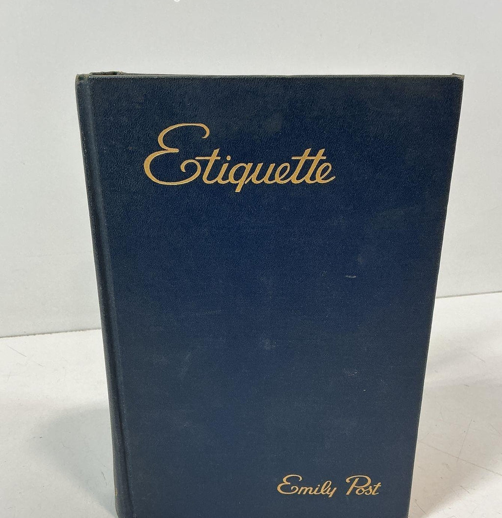 Etiquette by Emily Post (1945, Hardcover, Funk & Wagnalls Co.)
