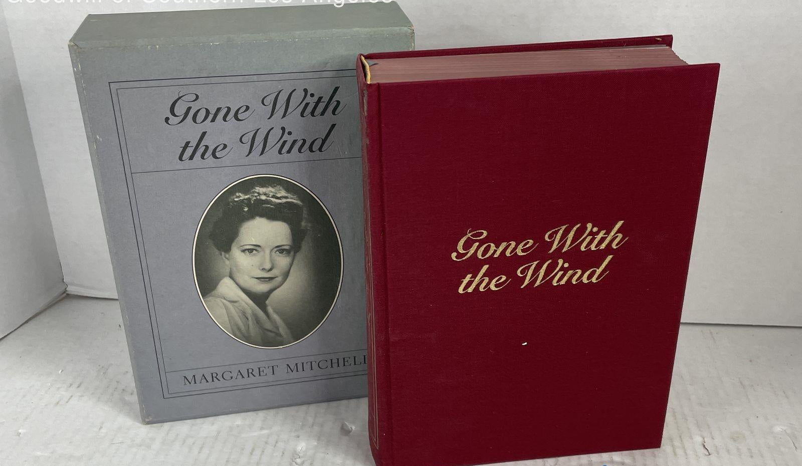 Margaret Mitchell Gone With The Wind 1986 50th Anniversary Edition Book with Slipcase