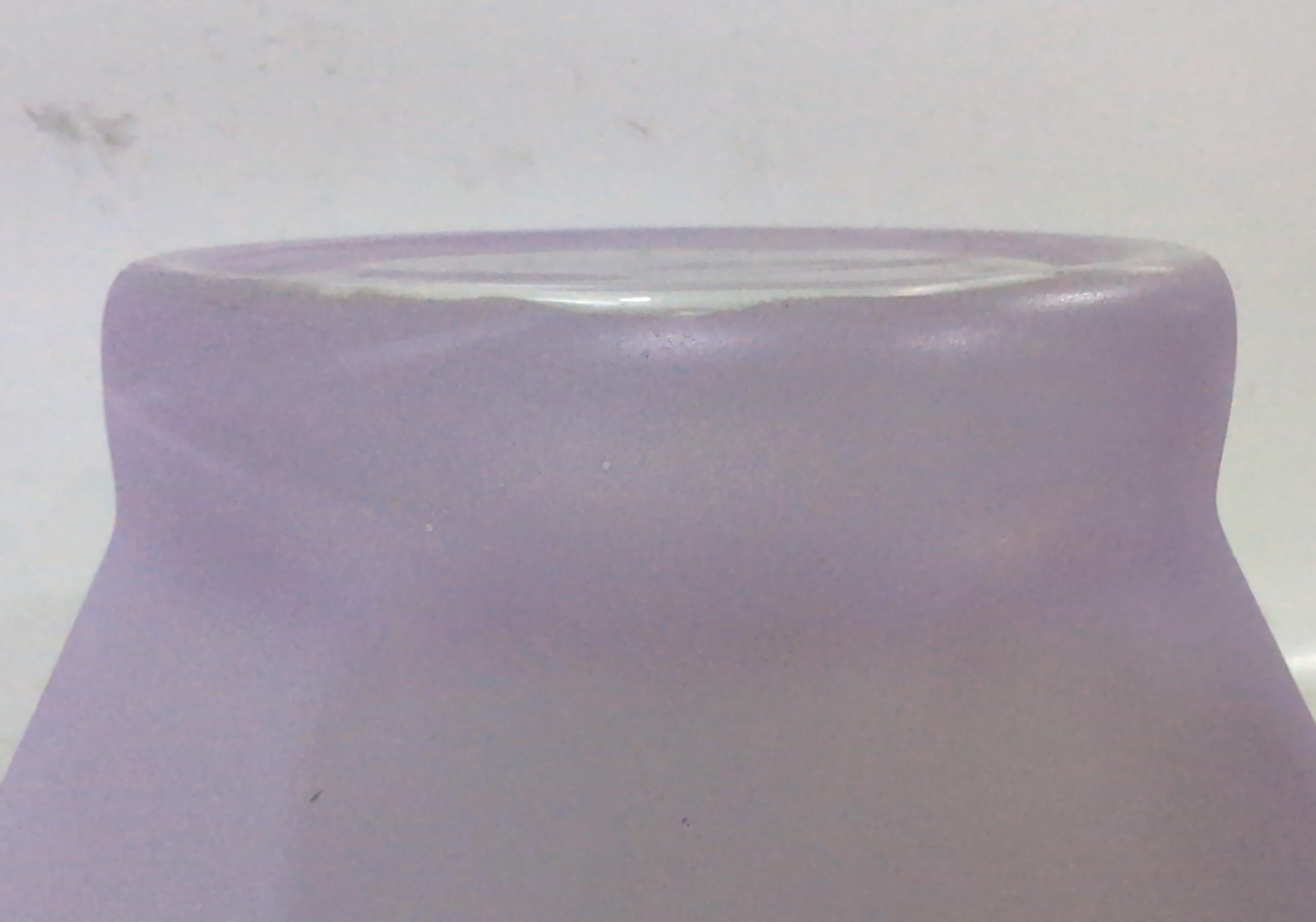 Set of Two Lavender Frosted Glass Bowl Set