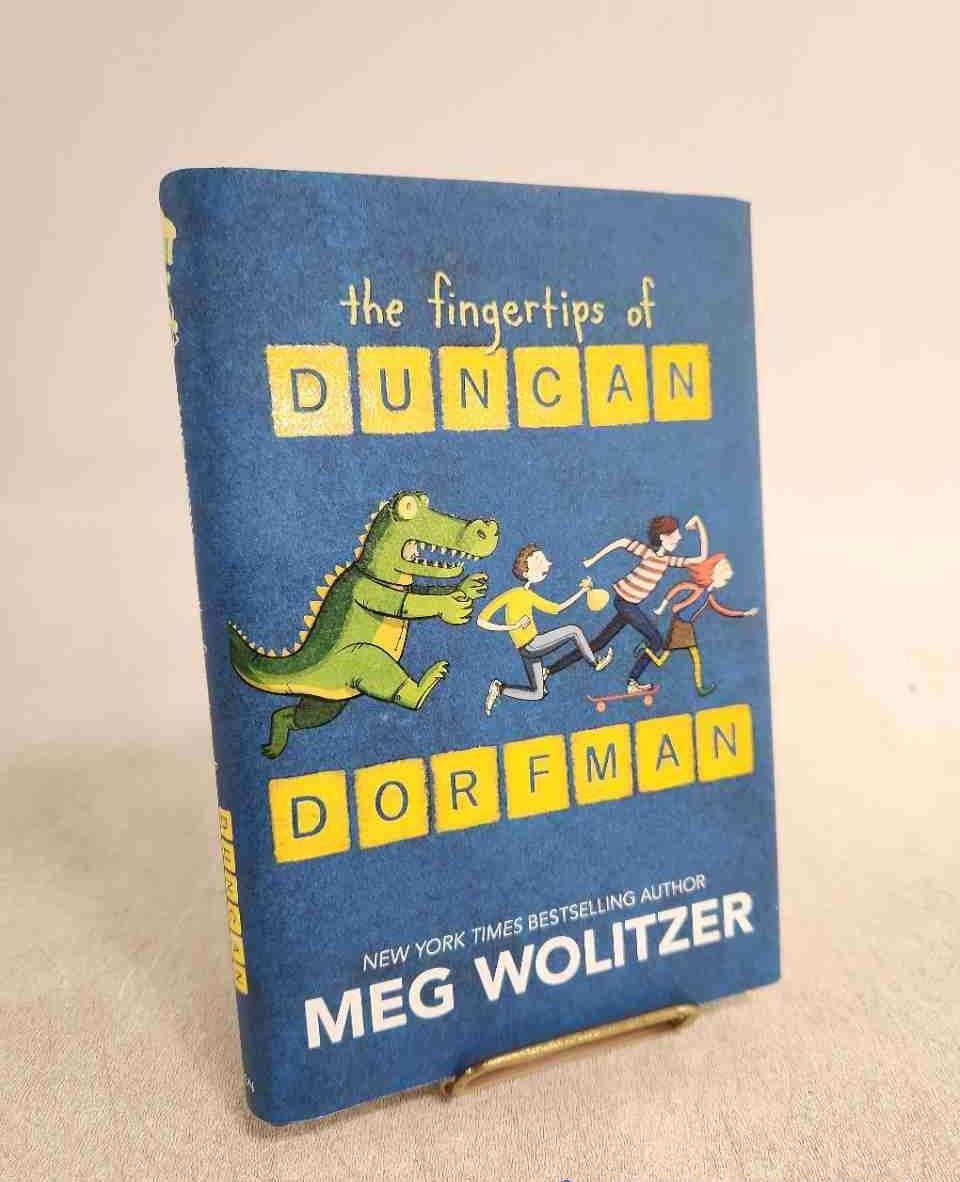 Signed The Fingertips of Duncan Dorfman by Meg Wolitzer Hardcover Book