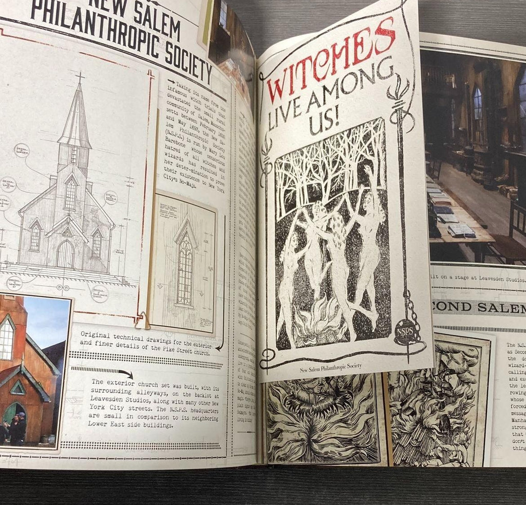 (SOLD) The Case of Beasts by Mark Salisbury | Designed by MinaLima | Fantastic Beasts Wizardry Archive Book 2016