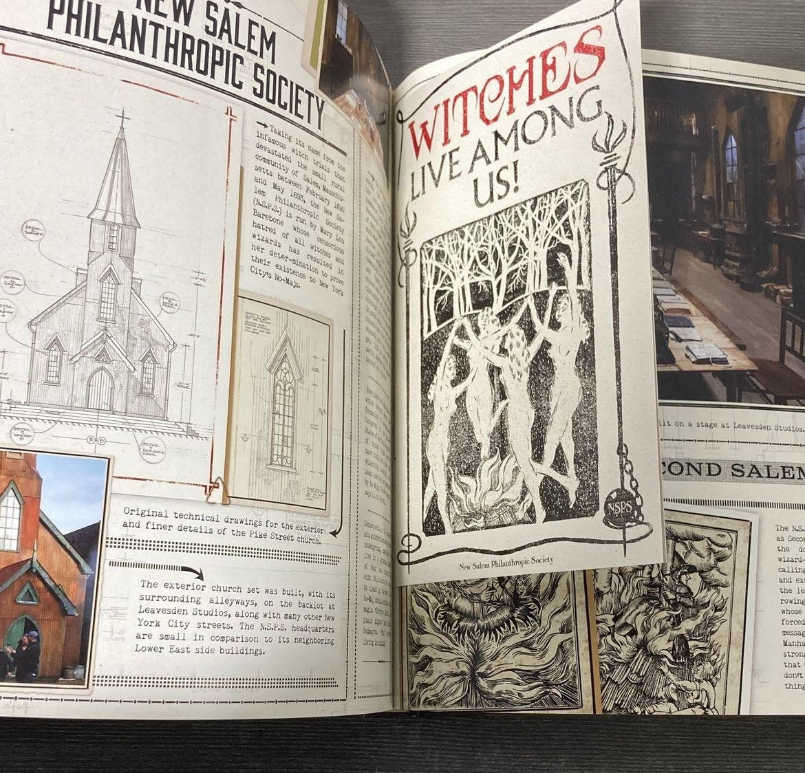 (SOLD) The Case of Beasts by Mark Salisbury | Designed by MinaLima | Fantastic Beasts Wizardry Archive Book 2016