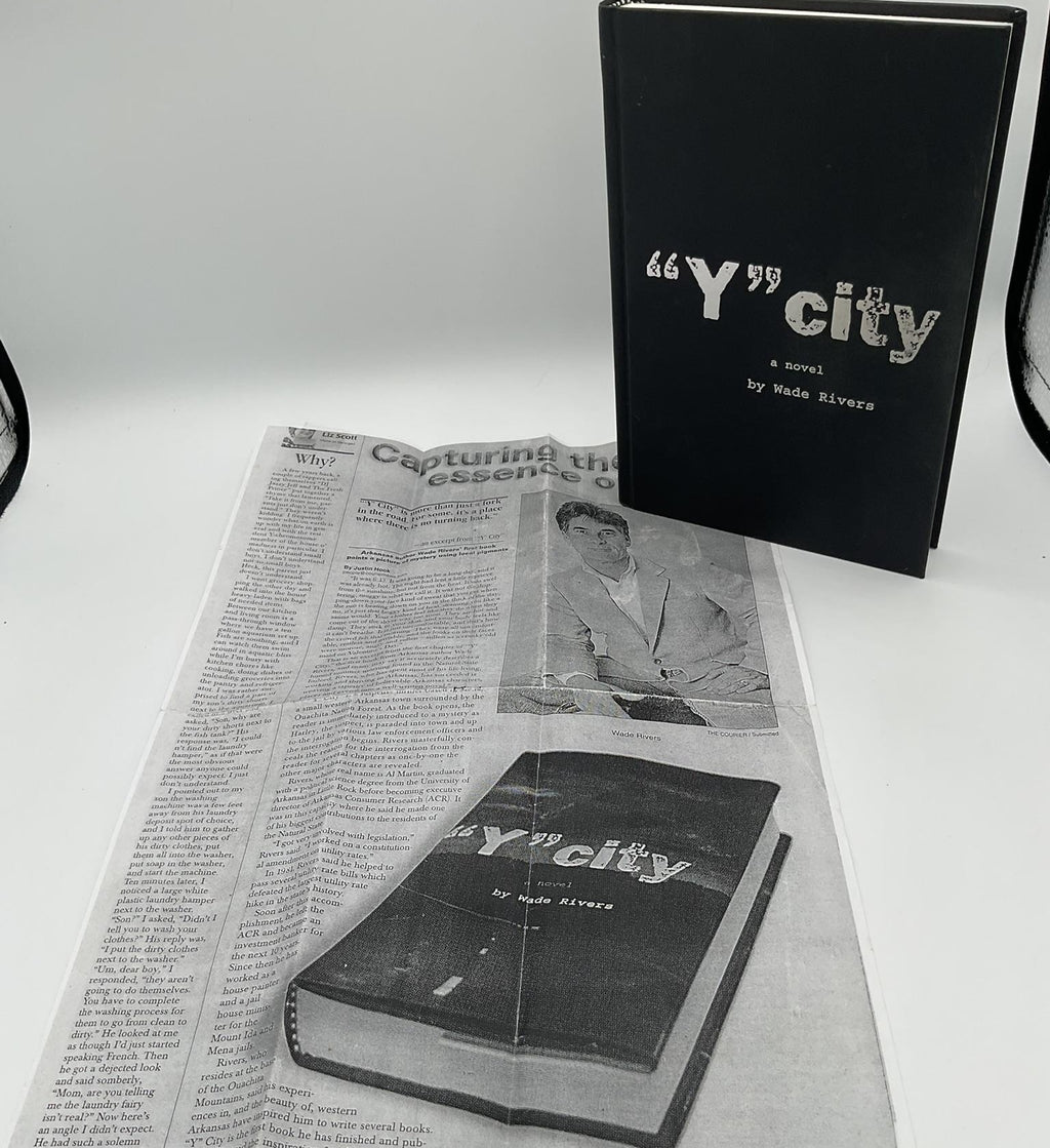 Y City by Wade Rivers Signed First Edition 2009 Hardcover