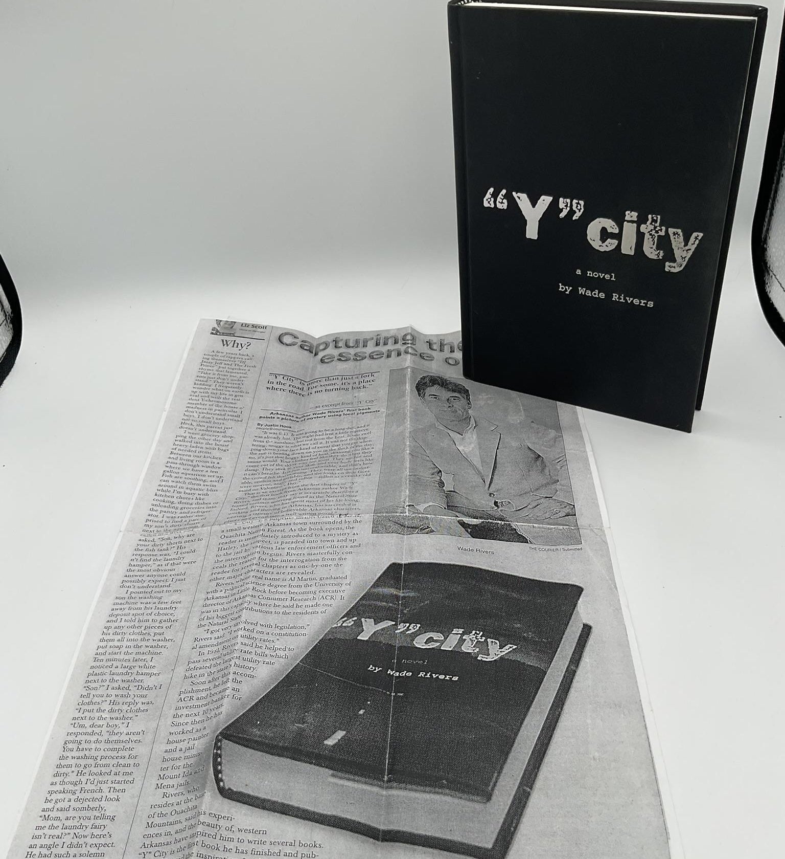 Y City by Wade Rivers Signed First Edition 2009 Hardcover
