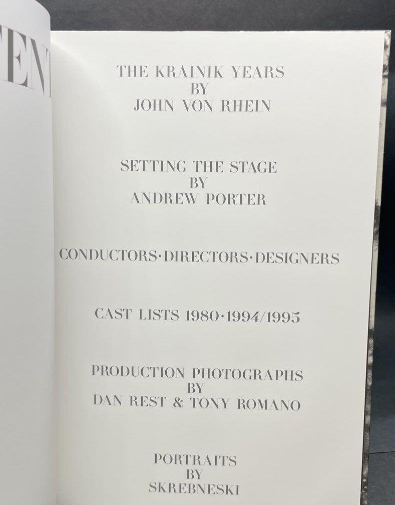 Signed Collector's Edition Bravi by Victor Skrebneski for Lyric Opera of Chicago