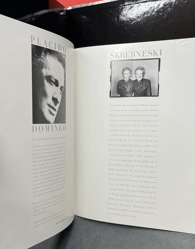 Signed Collector's Edition Bravi by Victor Skrebneski for Lyric Opera of Chicago