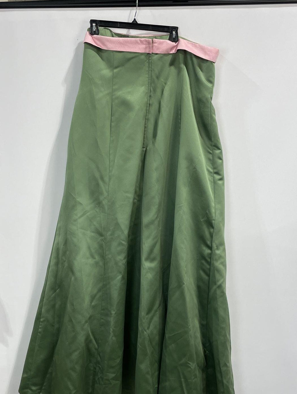 Alfred Angelo Clover Tea Rose Strapless Formal Gown Size 22W | Bridesmaid Evening Dress