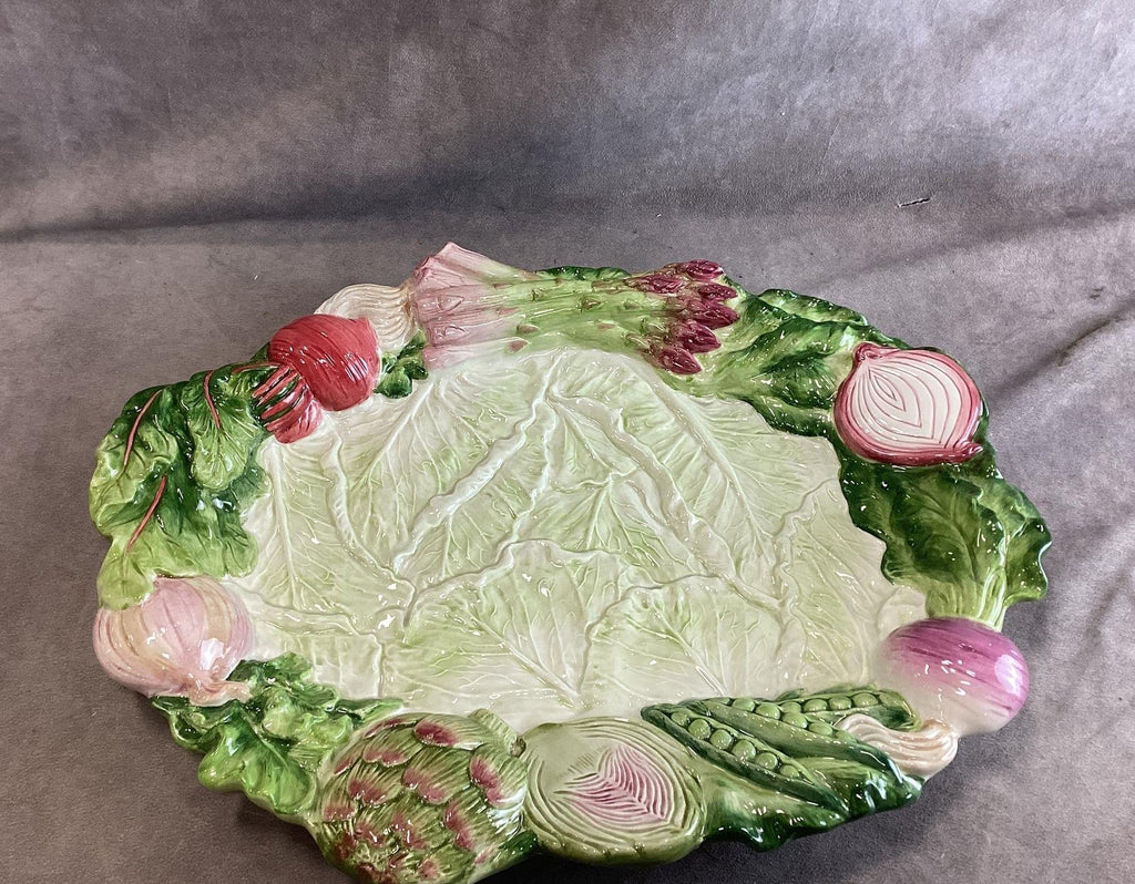 Fitz and Floyd French Market Pig Ceramic Covered Soup Tureen with Ladle and Original Box