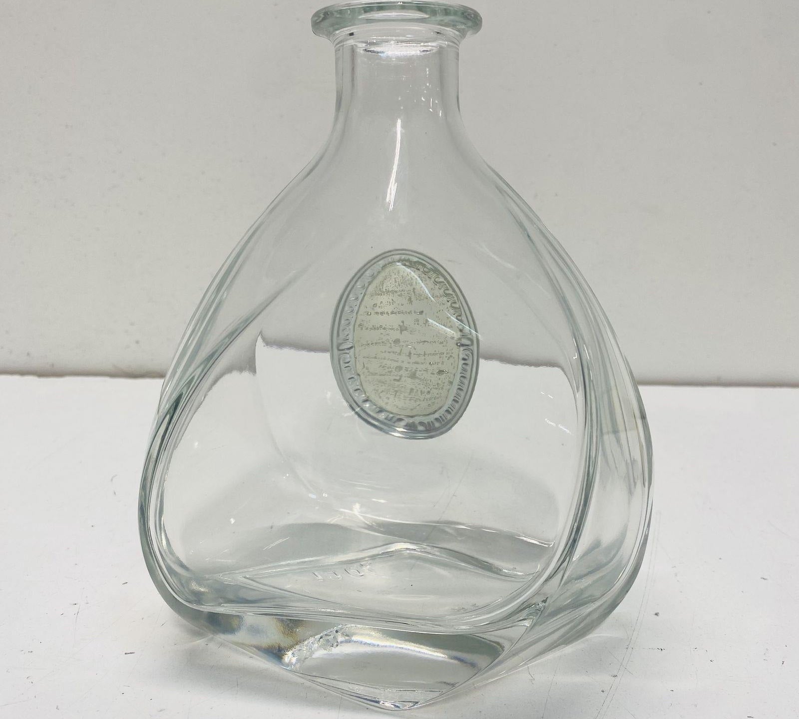 Vintage Hazorfim Buon Dia Glass Decanter and 6 Shot Glasses Gift Box Set