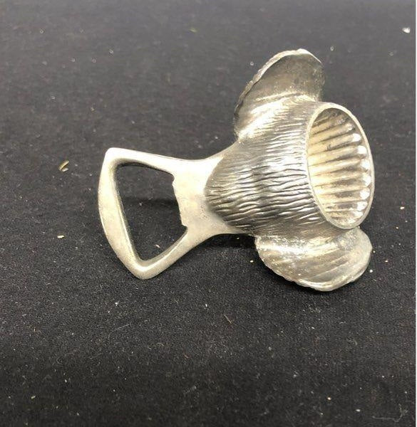 Silver Colored Sparrow Bird Shaped Handheld Decorative Bottle Opener