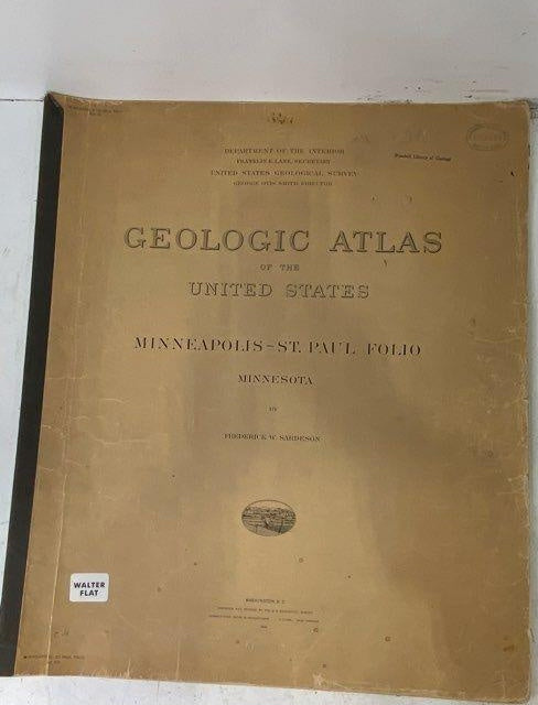 Geologic Atlas of the United States Massanutten and Luray Folio Softcover