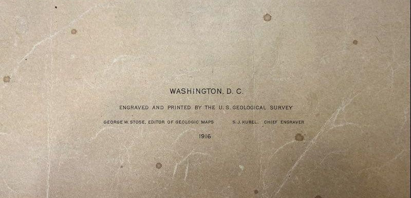 Geologic Atlas of the United States Massanutten and Luray Folio Softcover