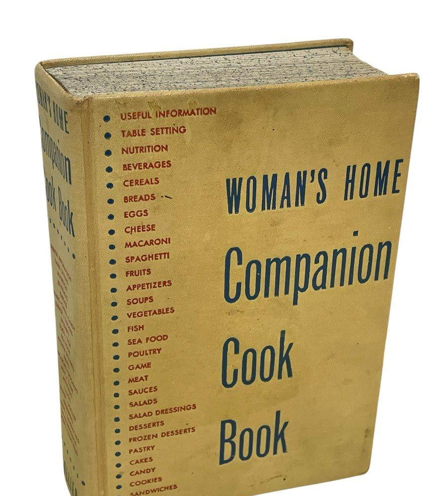 Vintage 1944 Hardcover Woman's Home Companion Cook Book