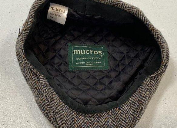 Mucros Weavers Wool Trinity Style Newsboy Men's Hat
