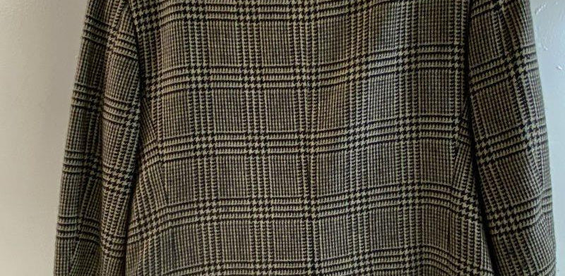Vintage Brooks Brothers Men's Glen Plaid Tweed Sport Coat