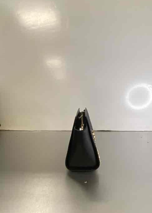 Michael Kors Jet Set Studded Black Saffiano Leather Crossbody Bag