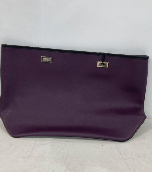 Lo & Sons Seville Tote Purple Shell Only with Tags and Dust Bag