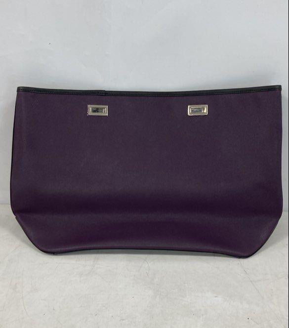 Lo & Sons Seville Tote Purple Shell Only with Tags and Dust Bag