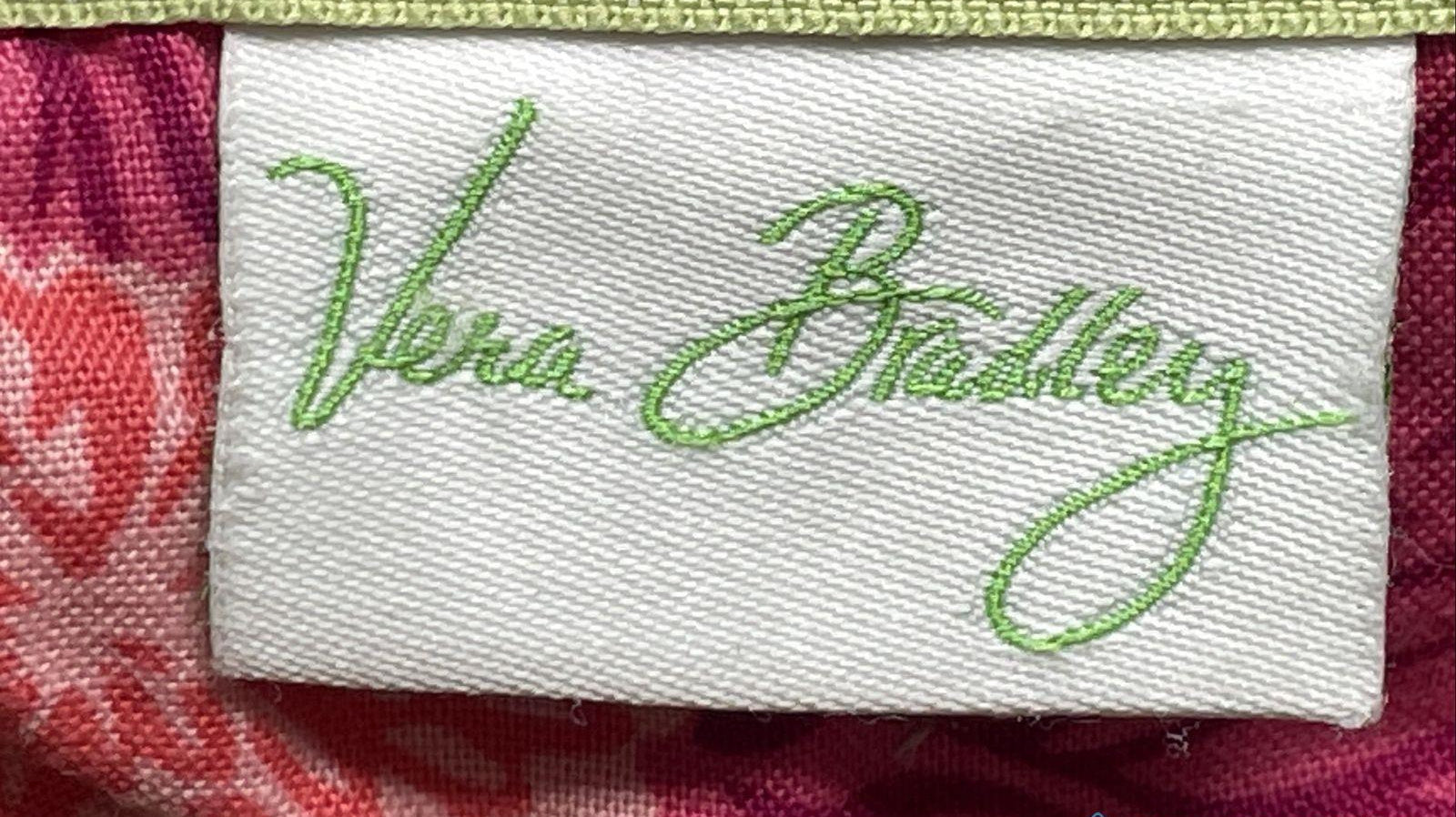 Vera Bradley Womens Multicolor Hello Dahlia Floral Print Quilted Shoulder Bag