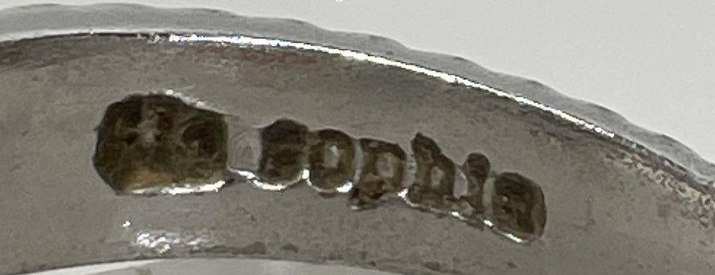 Lia Sophia Greek Isle Silver Tone Light Green Faceted Rhinestone Ring 6.0g