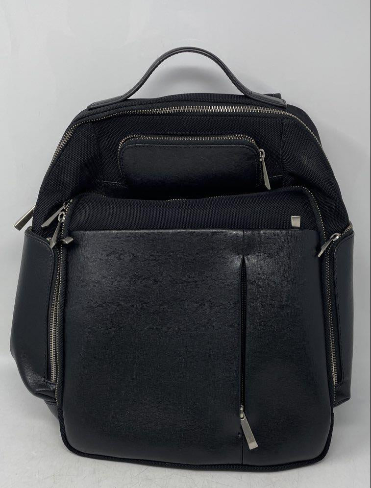 Barneys New York Black Designer Backpack with Adjustable Shoulder Straps