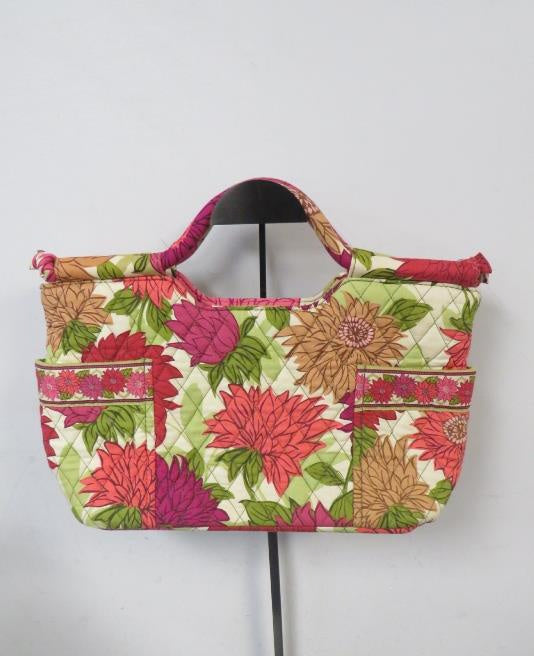 Vera Bradley Hello Dahlia Quilted Tote Bag
