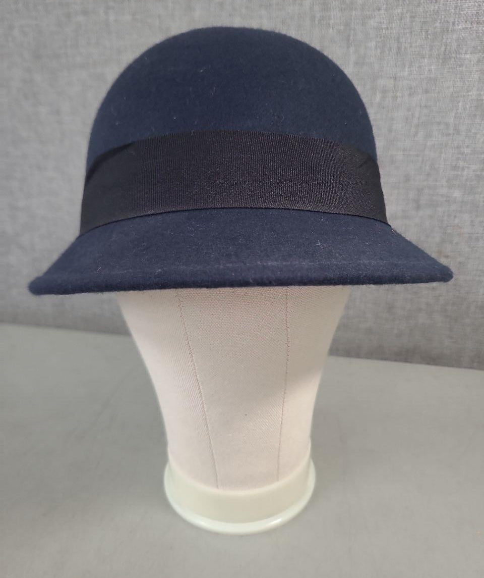 Pukka Felt Cloche Hat with Black Band NWT