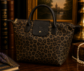 Chico’s Leopard Print Foldable Tote Bag