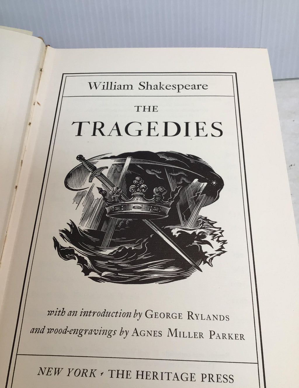 William Shakespeare The Histories, Tragedies, and Comedies - Heritage Press