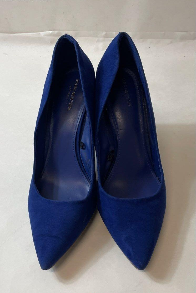Size 8.5 Women's Marc New York Blue High Heels