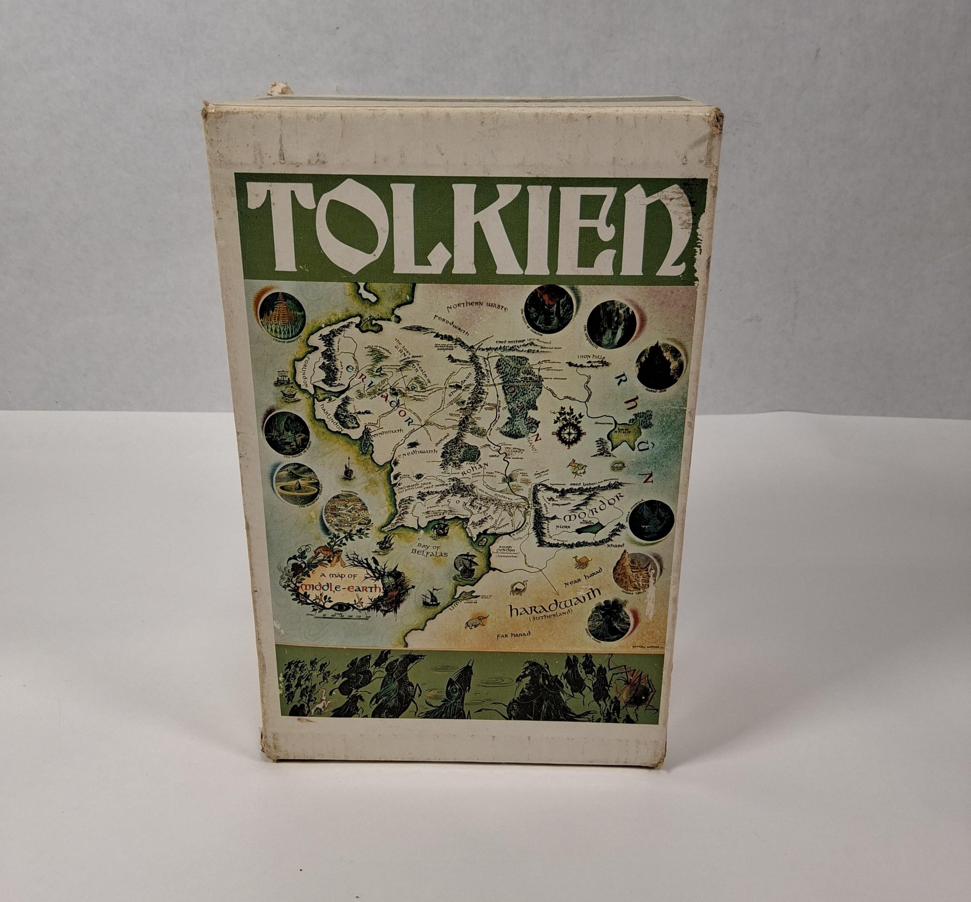 The Lord of the Rings Trilogy Boxed Set by J.R.R. Tolkien | 2nd Edition, 1971 Printing Complete 3-Volume Set