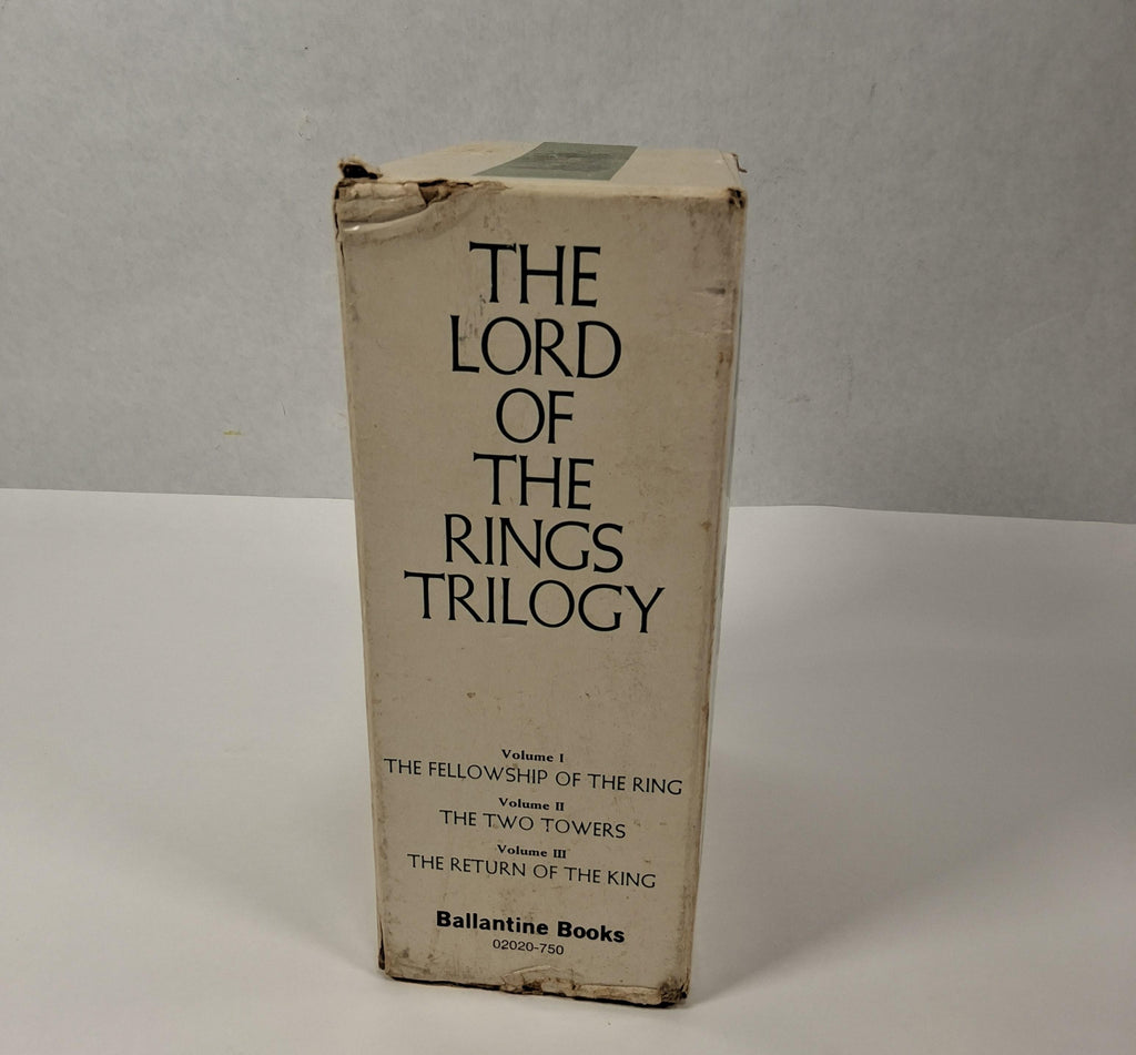 The Lord of the Rings Trilogy Boxed Set by J.R.R. Tolkien | 2nd Edition, 1971 Printing Complete 3-Volume Set